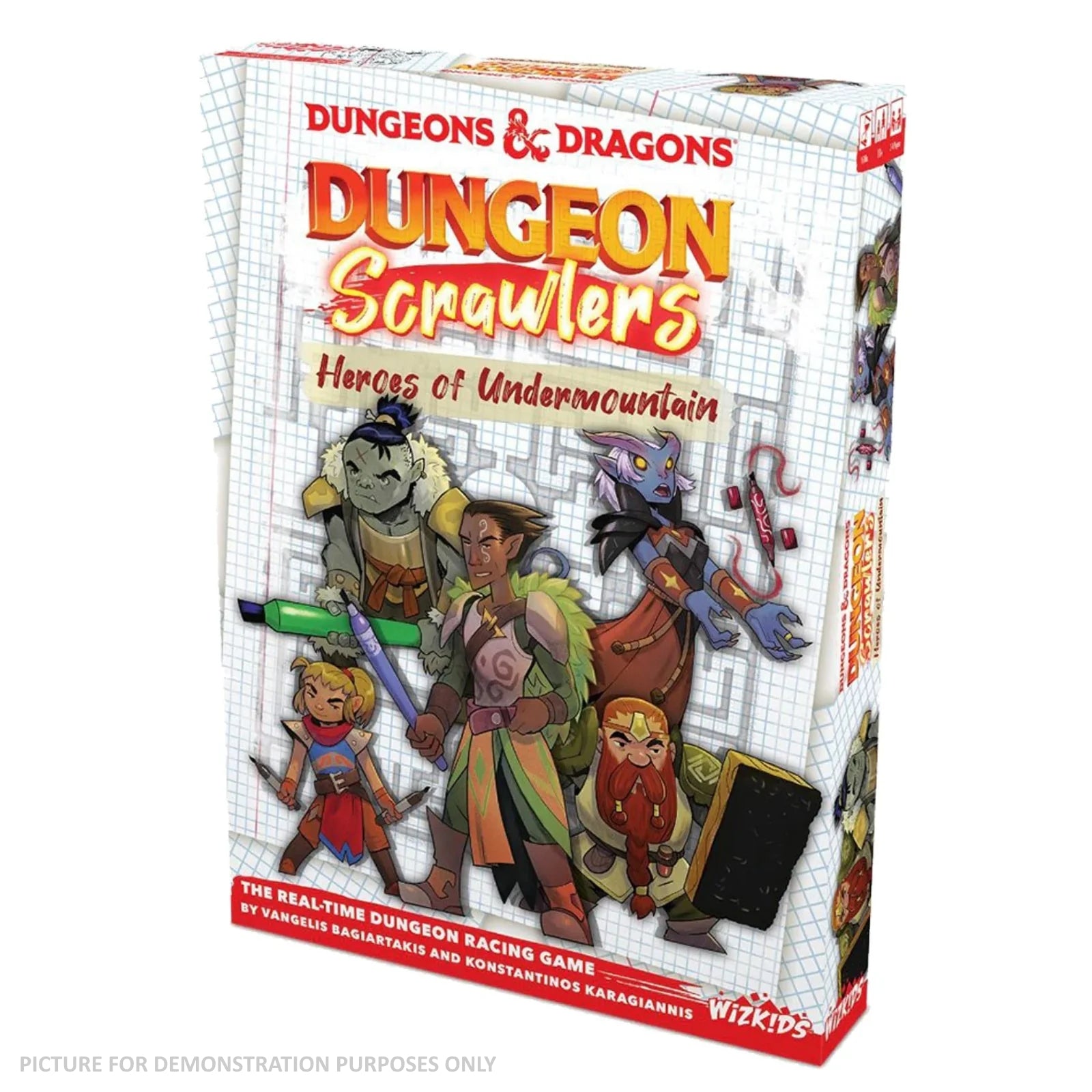 Dungeons & Dragons - Dungeon Scrawlers - Heroes of the Undermountain